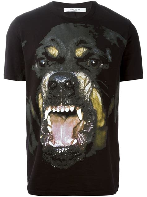 givenchy mens dog t shirt|rottweiler t shirt.